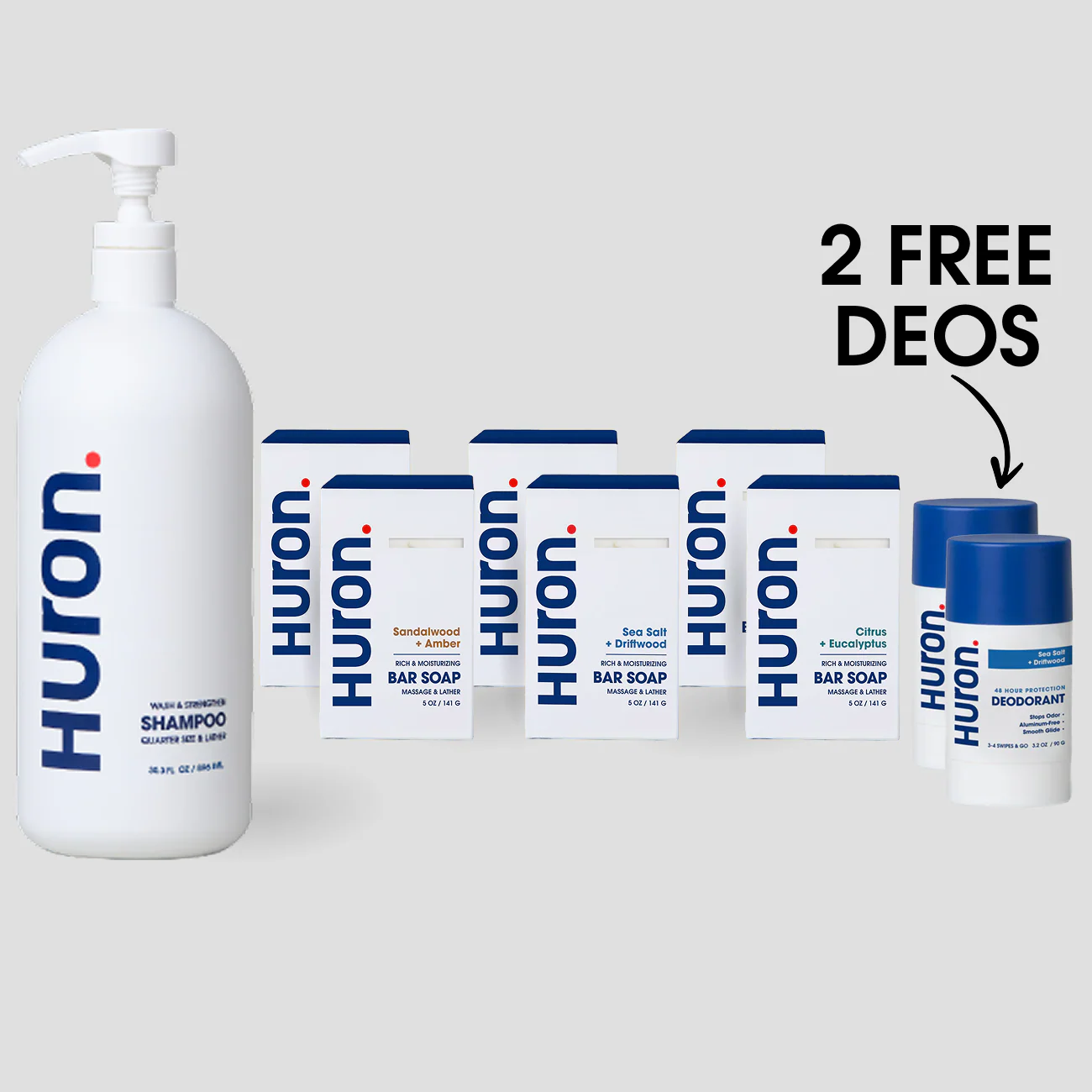 Bar Soap Shower Set + 2 FREE Deodorants - Image 4