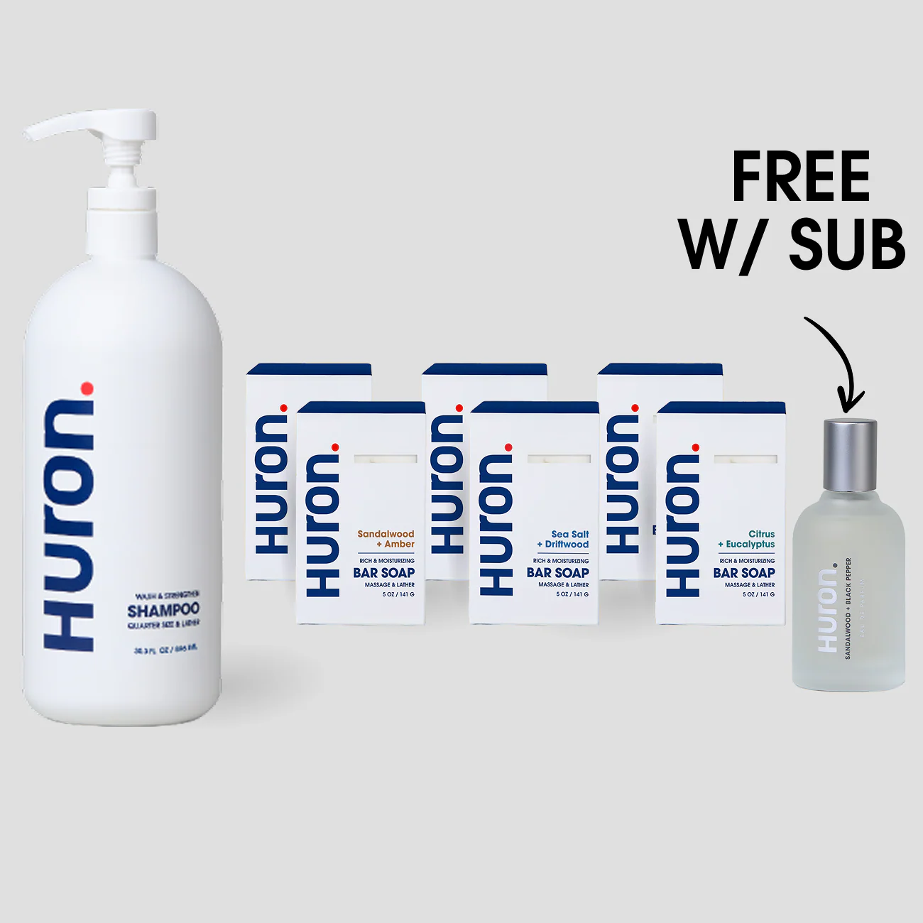 Bar Soap Shower Set + Cologne - Image 5