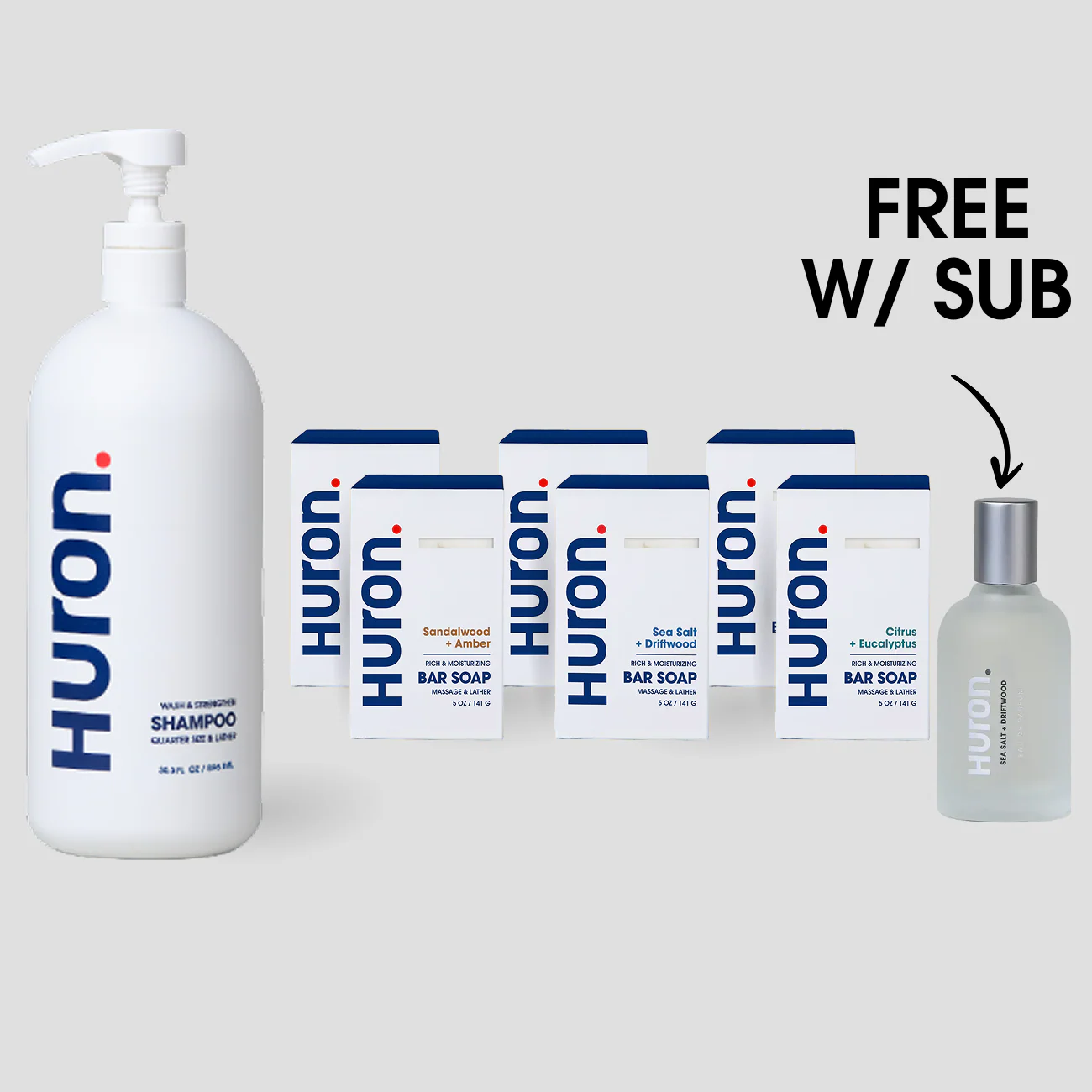 Bar Soap Shower Set + Cologne - Image 6