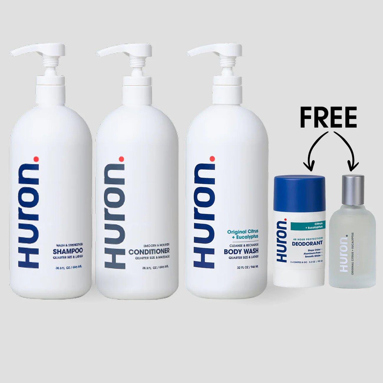 Jumbo Shower Kit + FREE Deo + FREE Cologne