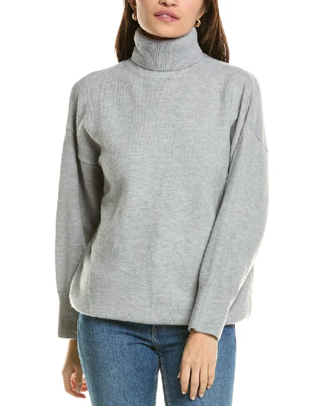 Clearance Event Madison Miles Oversized Turtleneck Sweater