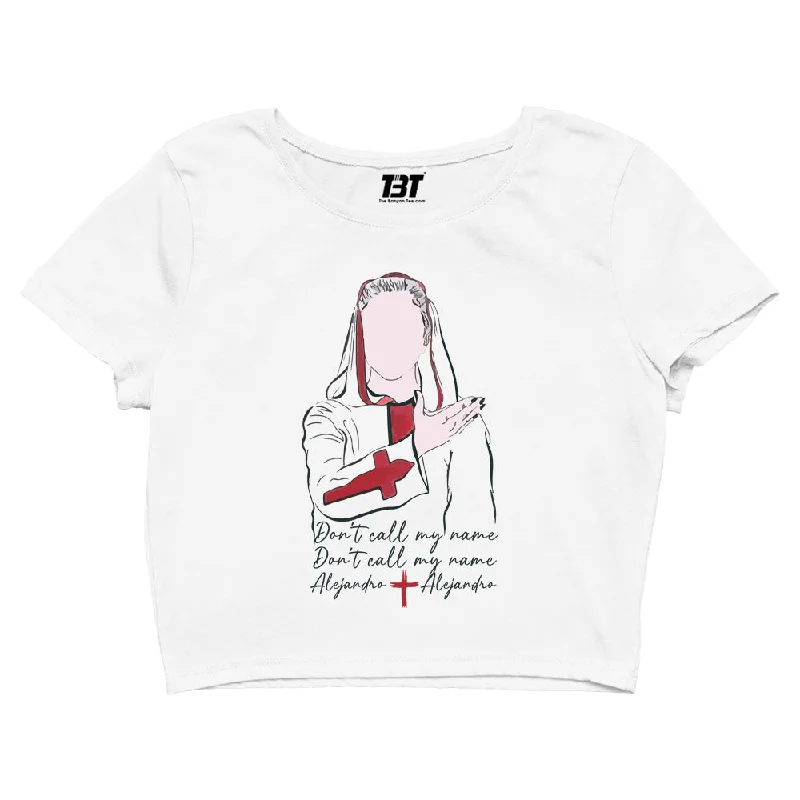 Daily Specials Lady Gaga Crop Top - Alejandro