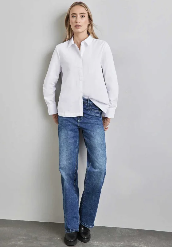 Lowest Price Street One Button Up Shirt, White