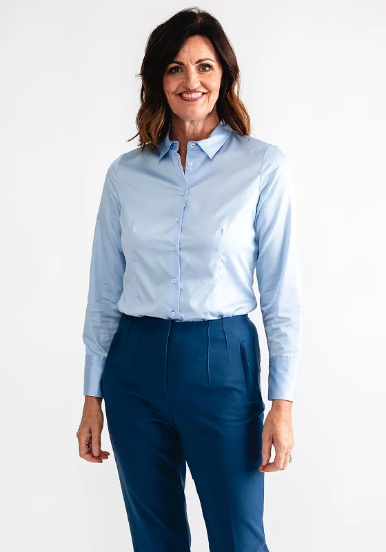 Value Deals Eterna Womens Classic Shirt, Blue
