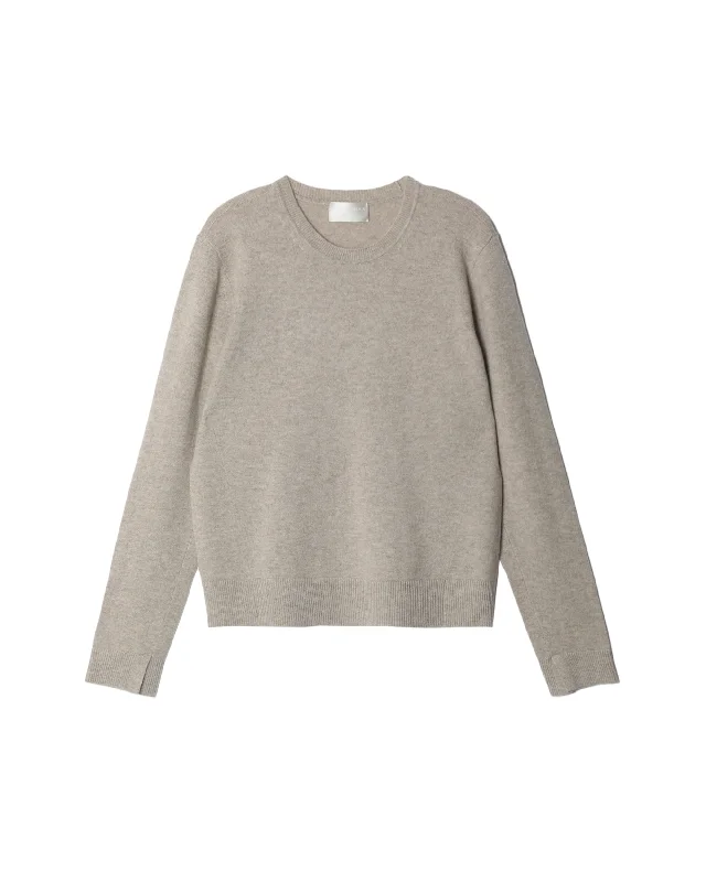 Midnight Madness Baby Cashmere Crew Neck Top
