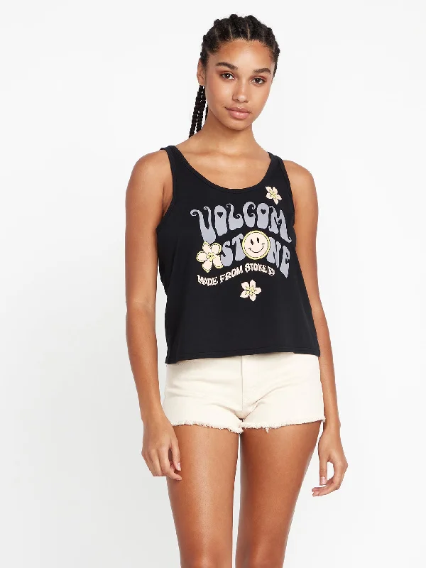 Low Prices To The Bank Tank - Black