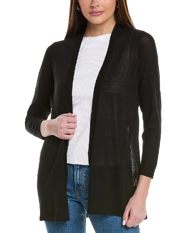 Weekend Discounts to Enjoy EILEEN FISHER Petite Basic Cardigan