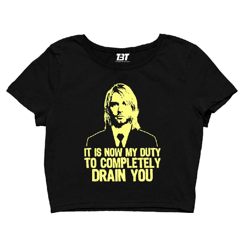Price Reduction Nirvana Crop Top - Drain You