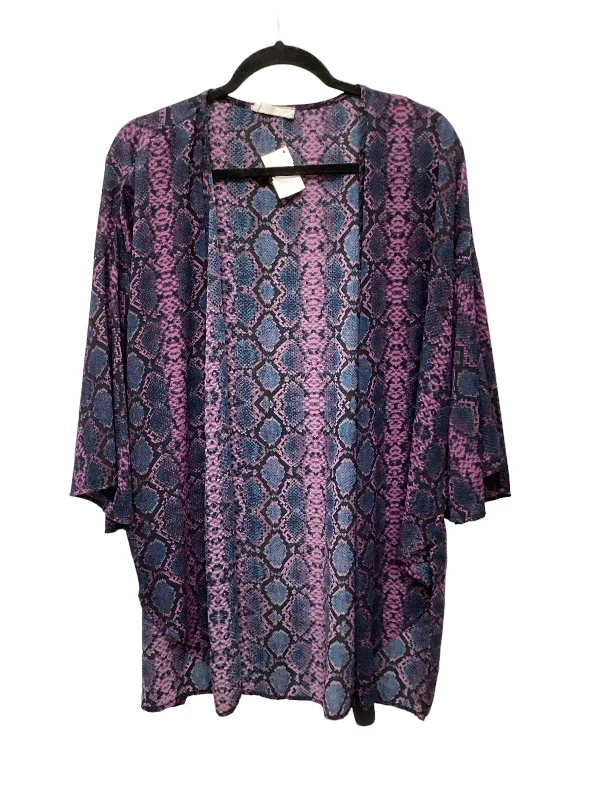 Purple Kimono Peach Love Cream California, Size Osfm