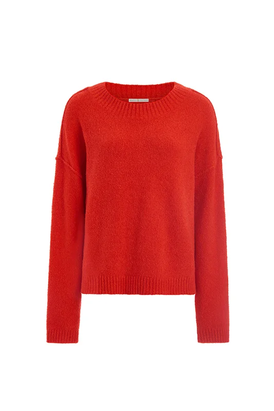 Weekend Savings Galore Ozzie Sweater in Fire