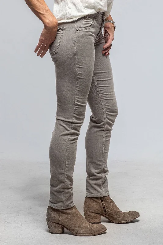 Final Clearance MAC Slim Baby Soft Corduroy In Light Ash Grey