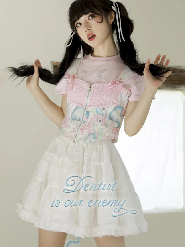 Exclusive Savings Fishbone Lolita Waistband Corsets [S0000010908]
