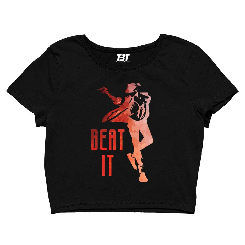 Top Pick Michael Jackson Crop Top - Beat It