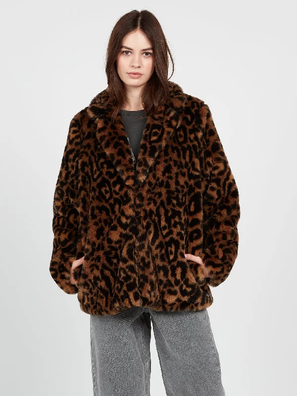 Shop the Weekend Away Stonewild Jacket - Animal Print