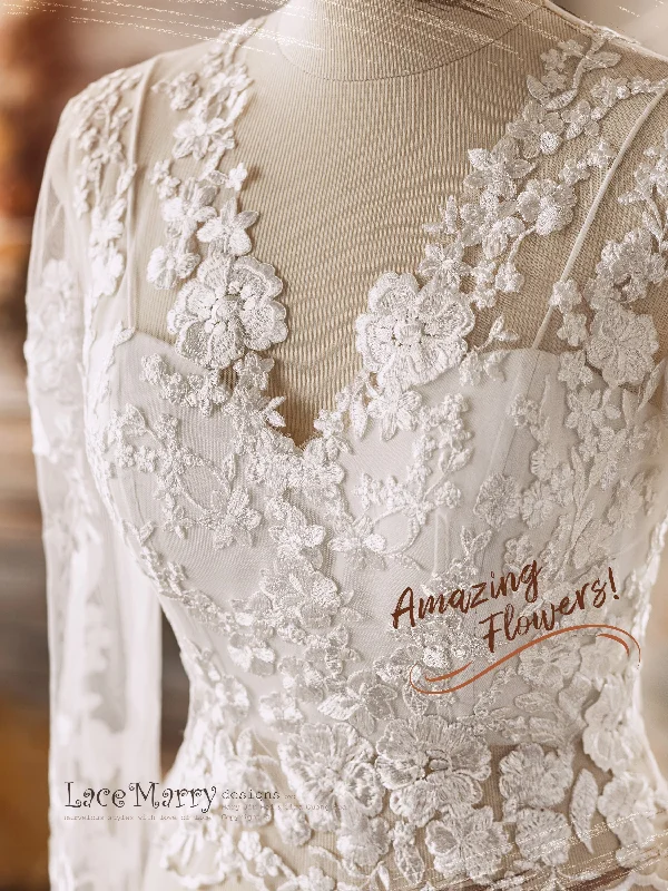Special Buy ERIKA #6 / Bohemian Bridal Crop Top
