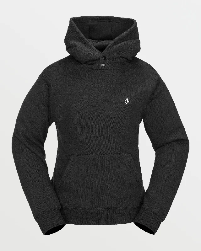 Womens Costus Pullover Fleece - Black