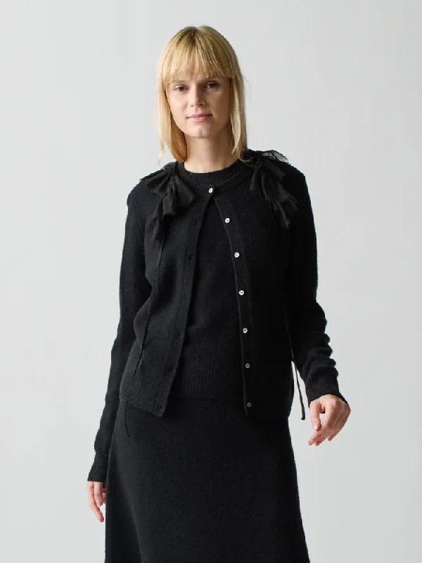 Huge Savings Brushed Wool Cardigan