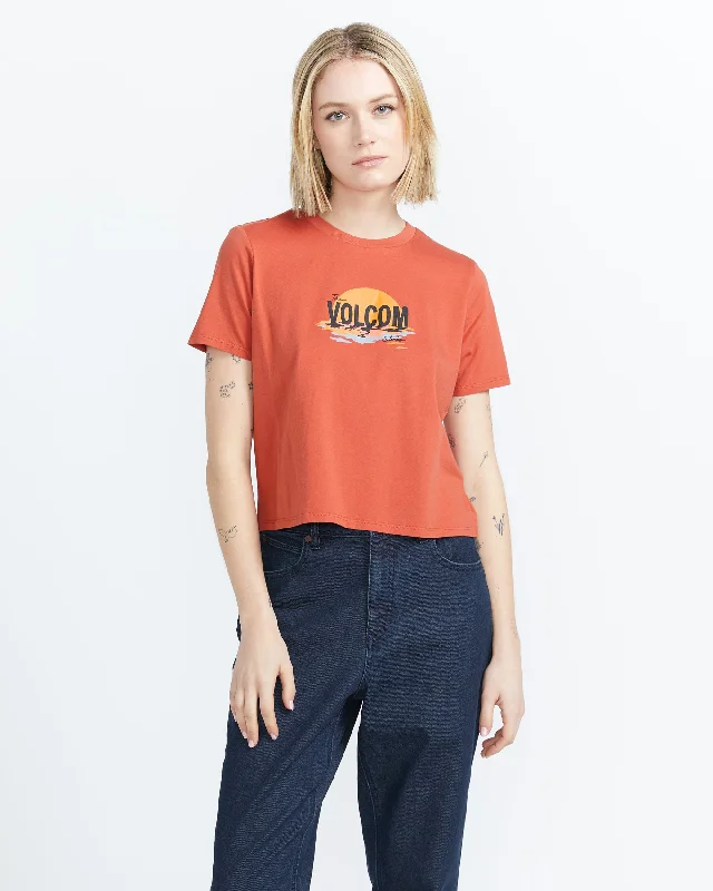 I Got You Baby Short Sleeve Tee - Rust