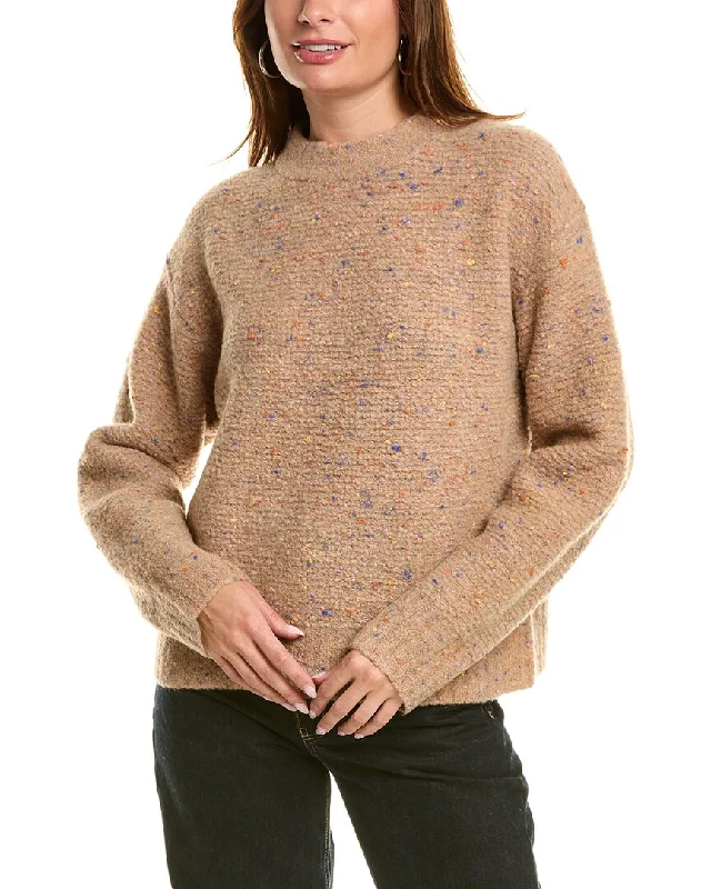 Hurry In Theory Boxy Wool-Blend Sweater