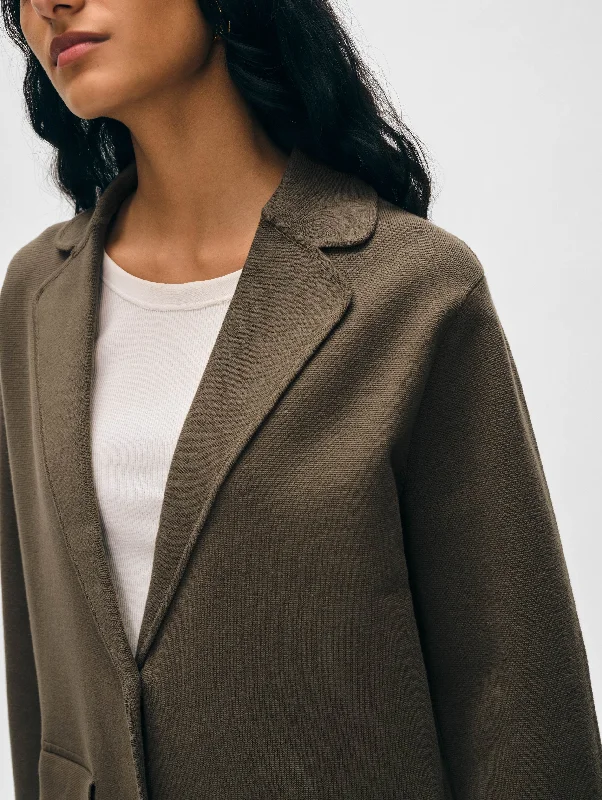 Price Meltdown Superfine Organic Cotton Oversized Blazer