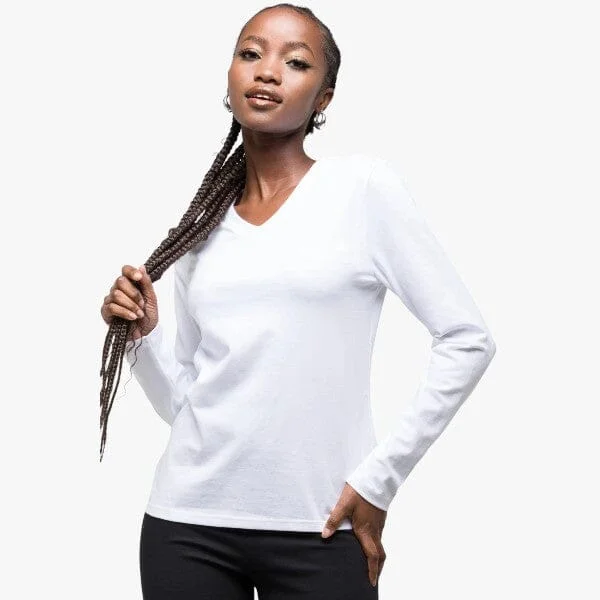 Year-End Sale Salomon Womens Long Sleeve Tee White