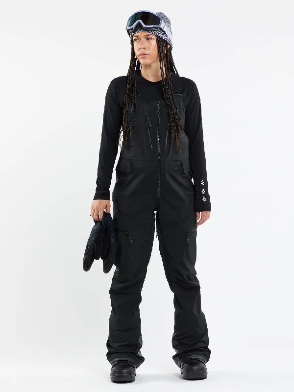 Great Bargain Womens Vs 3L Stretch Gore Bib Overalls - Black