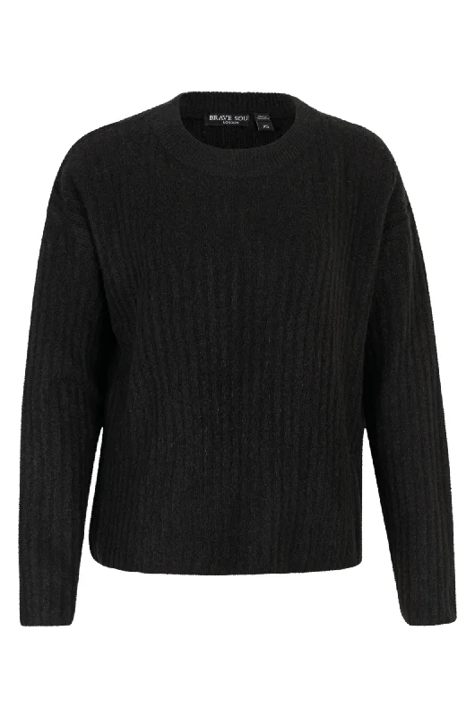 New Arrival Jersey - Knitwear | BLACK | BZZ031