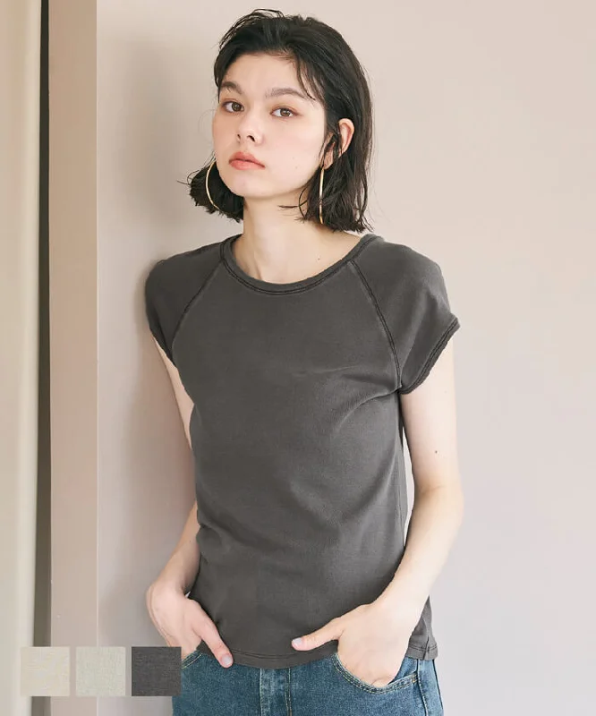 Weekend Wonders Await! Tシャツ レディース カットソー ピグメント加工 ヴィンテージライク ミディアム丈 プルオーバー 無地 GC メール便可 24ss coca コカ Weekend Wonders Await! Tシャツ レディース カットソー ピグメント加工 ヴィンテージライク ミディアム丈 プルオーバー 無地 GC メール便可 24ss coca コカ