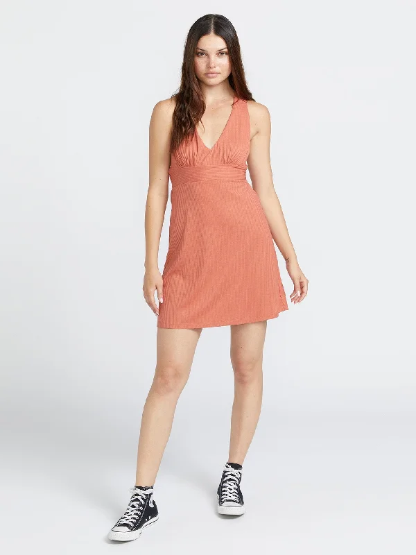 Deal Dash Island Bopper Dress - Rosewood