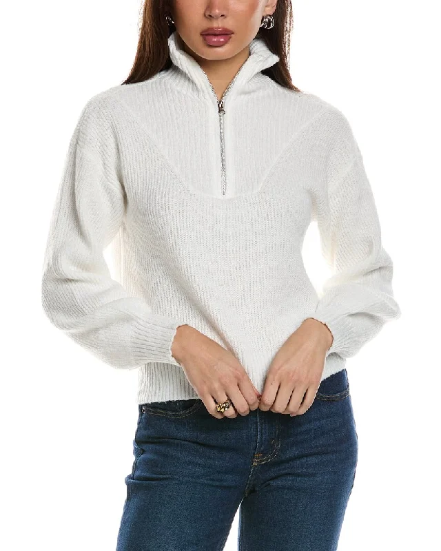 Mega Discount Isla Ciel 1/2-Zip Sweater