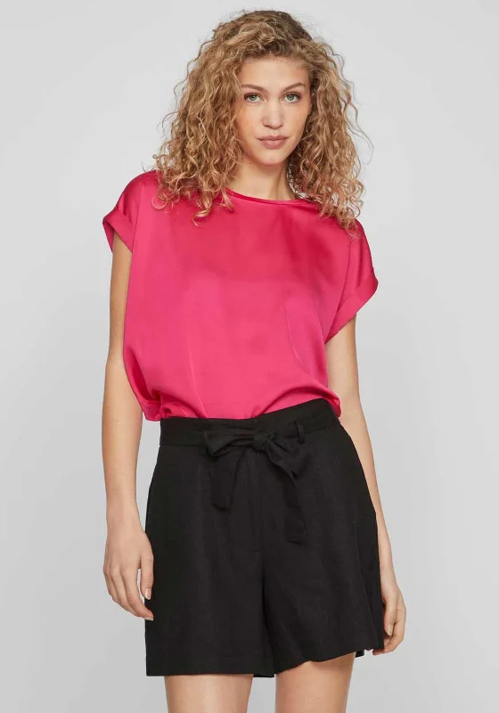 Weekend Deal Vila Ellette Satin Top, Cabaret