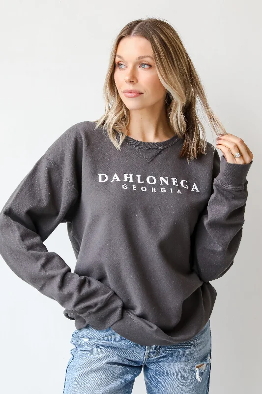 Super Sale Charcoal Dahlonega Georgia Sweatshirt
