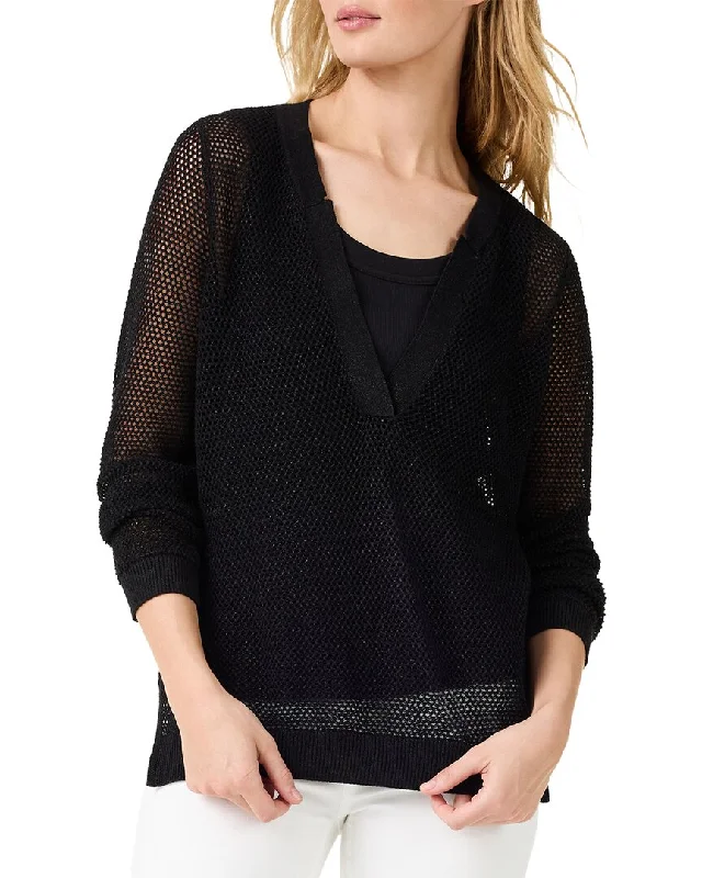 Weekend Discounts to Enjoy NIC+ZOE Mesh Stitch Sweater
