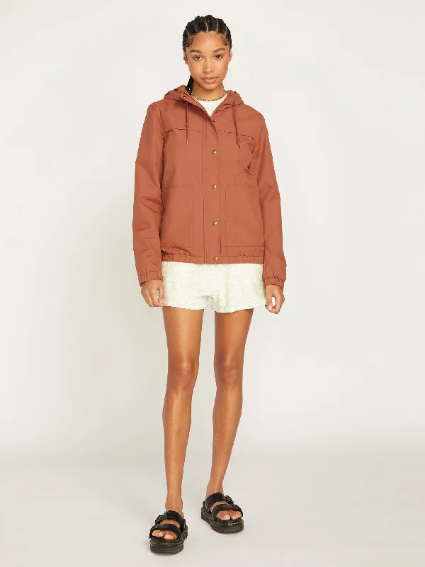 Price Slash Enemy Stone Jacket - Dark Clay