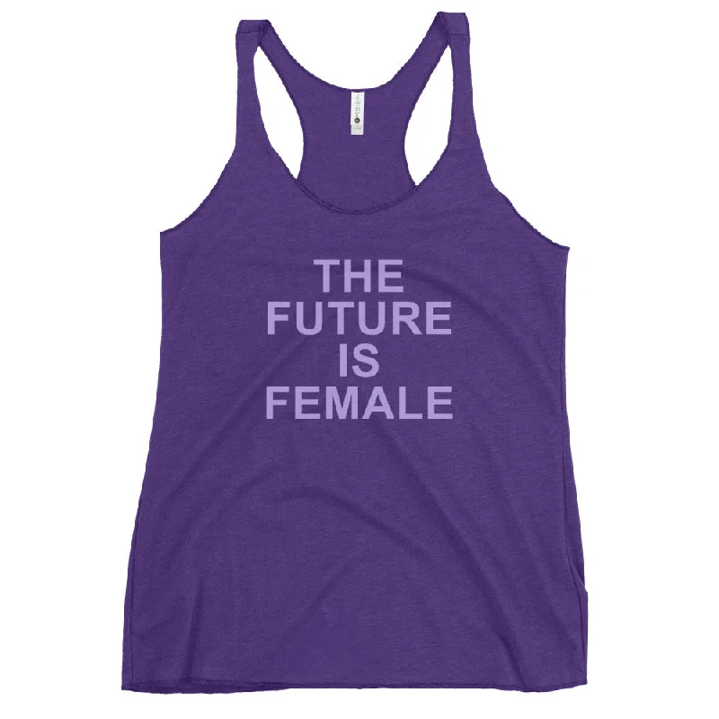 ELEVATED SCULPT RACERBACK TANK PURPLE