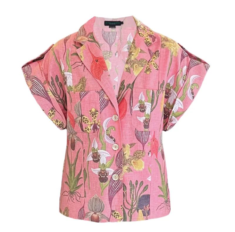 Savings Event Guayaba Shirt In Botanica Pink Print