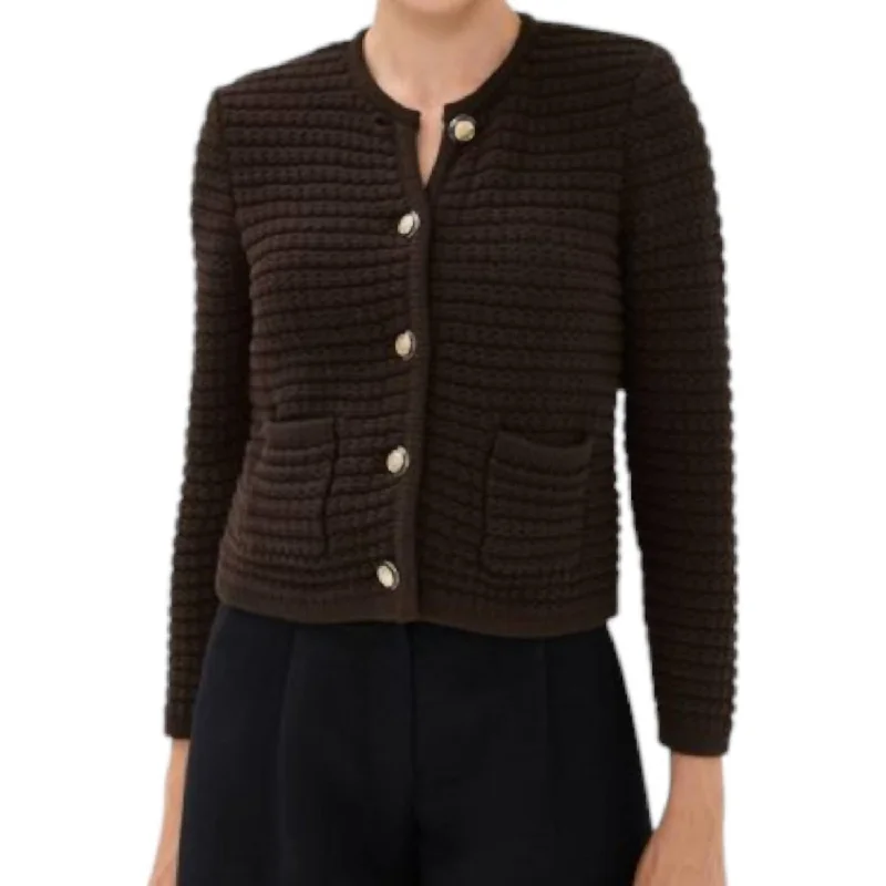 Inventory Reduction Gaspard Jacket In Chocolate