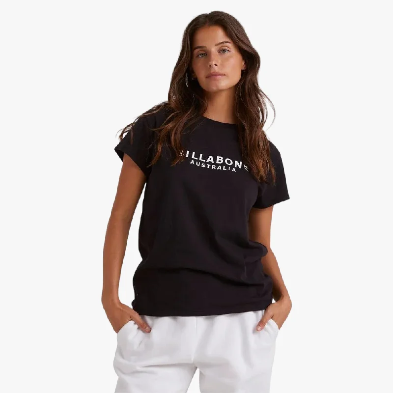 Bargain Blast Billabong Womens Society Short Sleeve Tee Black