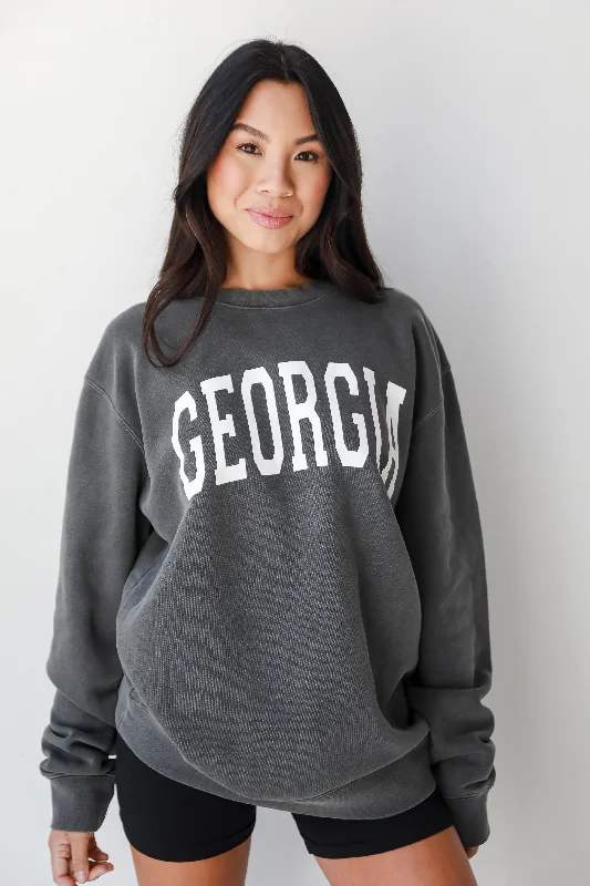 Deep Discounts Charcoal Georgia Sweatshirt