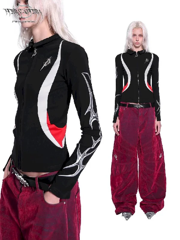 Bonus Savings Racing Pull Zipper Stretch Jacket【s0000011016】