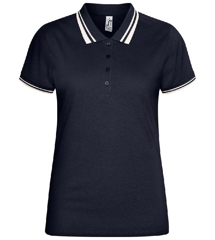 Weekend Extravaganza: Shop Now Frauen Komfort Kontrast Poloshirt