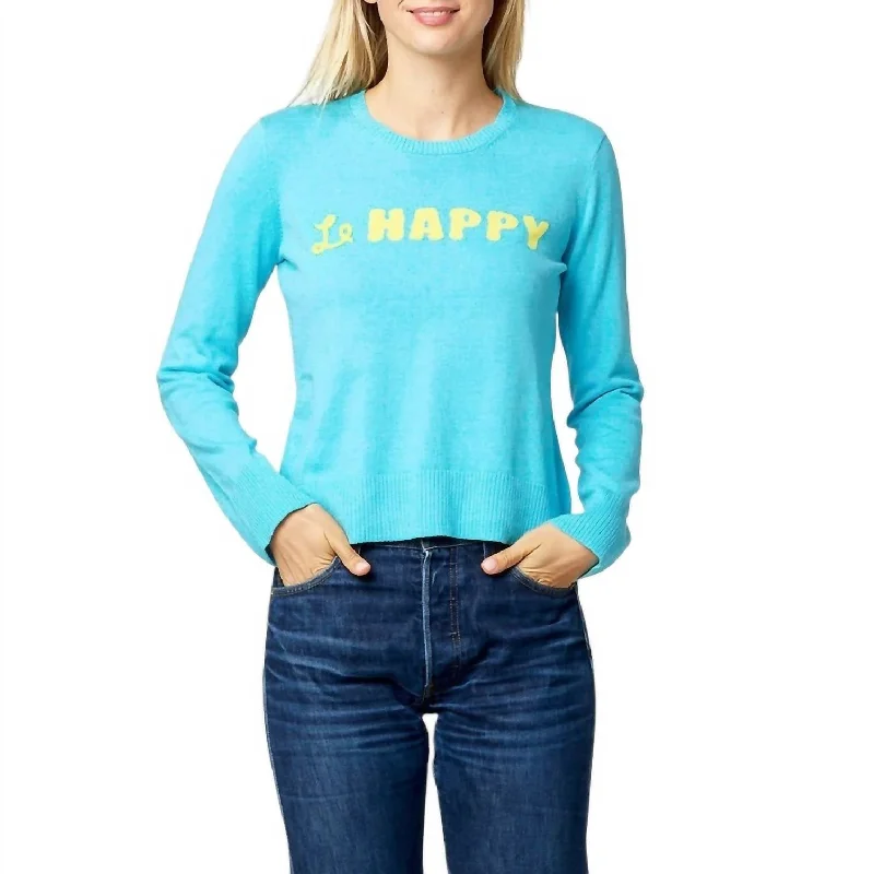 Online Deal Liz Le Happy Sweater In Saltwater