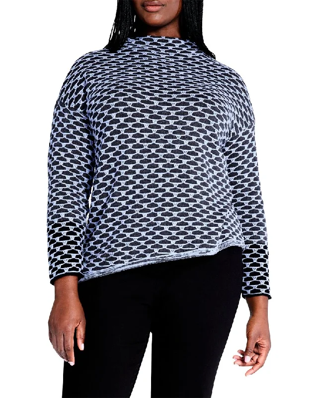 Act Fast NIC+ZOE Plus Pixel Play Sweater