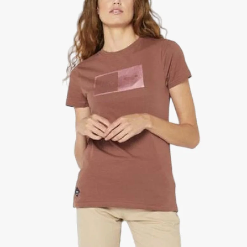 Weekend Savings Galore Jeep Ladies Logo Short Sleeve Tee Pink Amethest