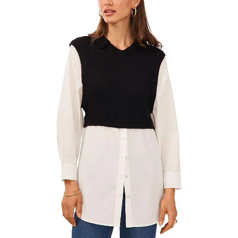 Weekend Specials You Can't Miss Womens Open Front Pointelle Cardigan Sweater