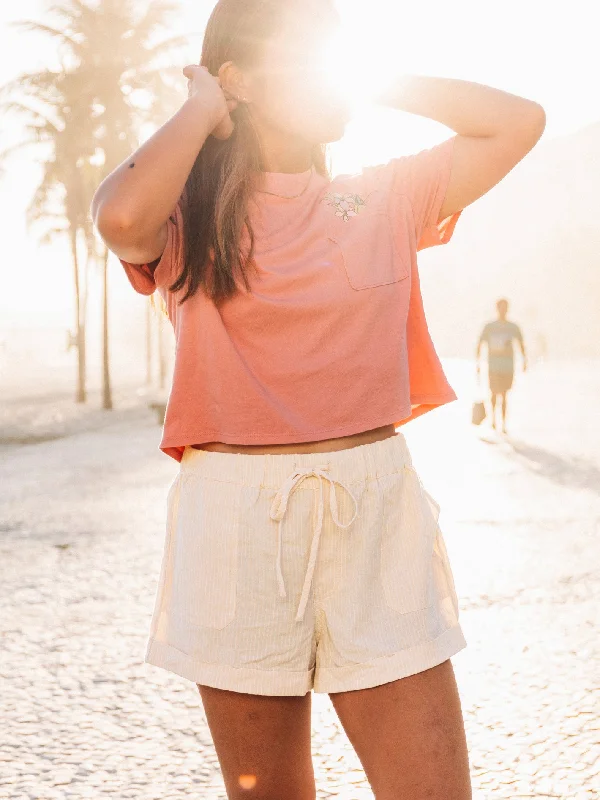 Limited Time Sunday Strut Shorts - Melon