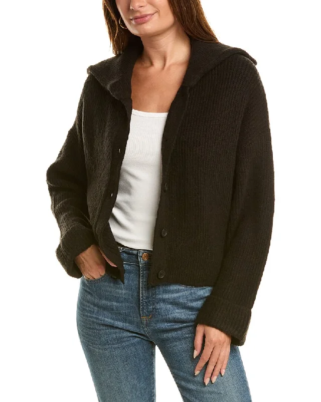 Today’s Deal 525 America Suzanne Chunky Collar Cardigan