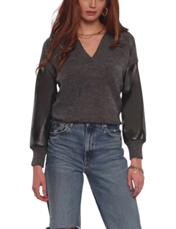 Price Drop Mia Sweater In Tar