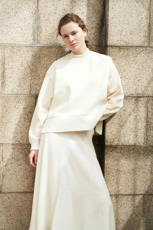 Low Cost Damasco Ponte Long Sleeves Top