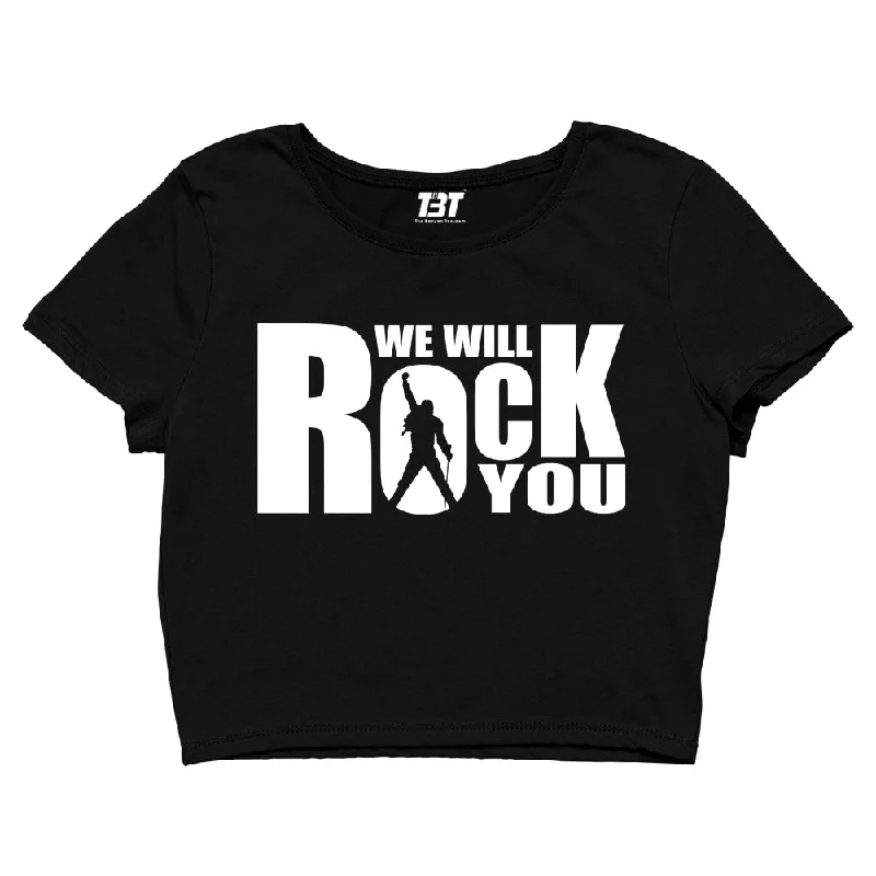 Final Offer Queen Crop Top - Rock You